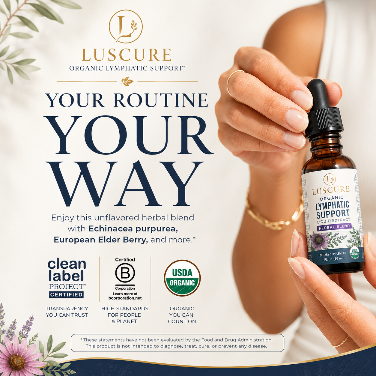LUSCURE - Organic Lymphatic Support Drops
